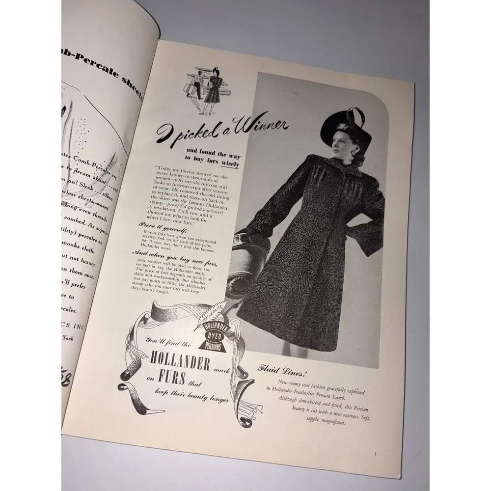 Mademoiselle Magazine December 1941 Special Christmas Issue